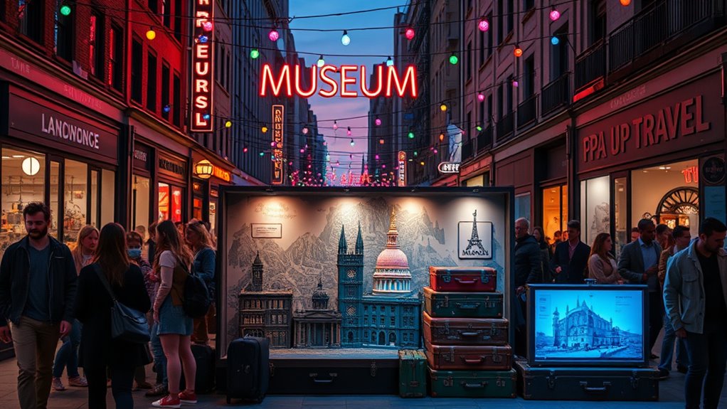 immersive themed interactive exhibits