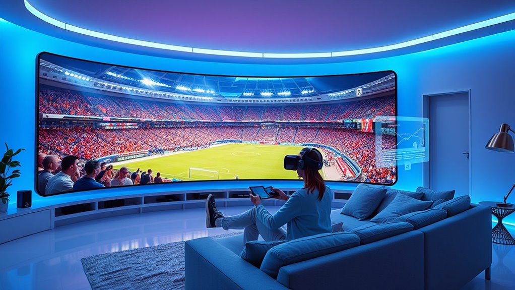 immersive virtual fan experiences