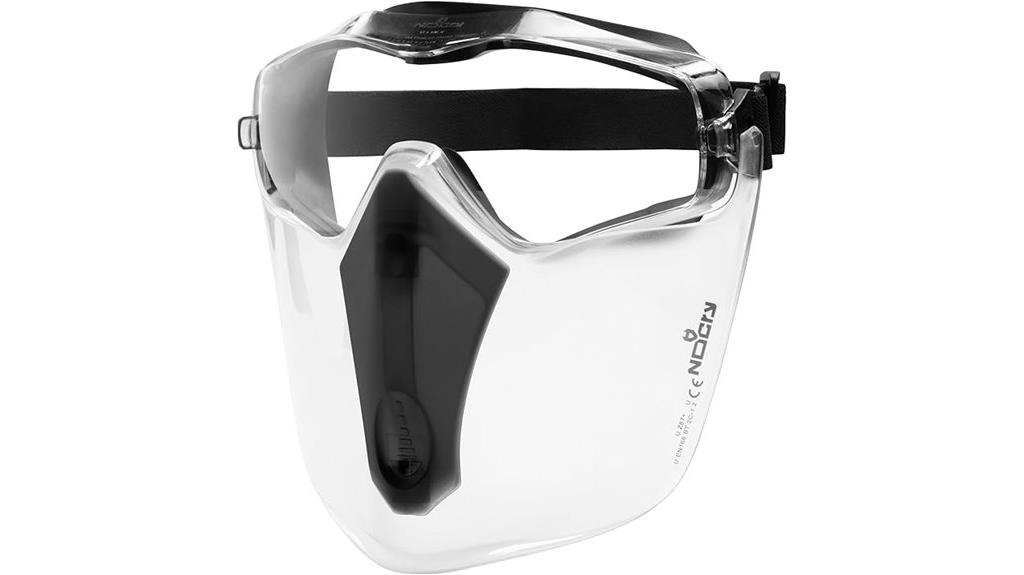 impact resistant anti fog shield