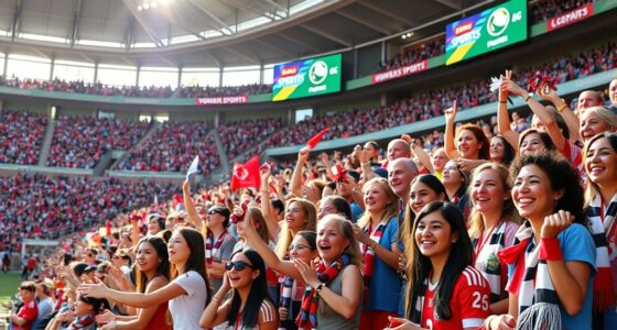 increasing female sports viewership