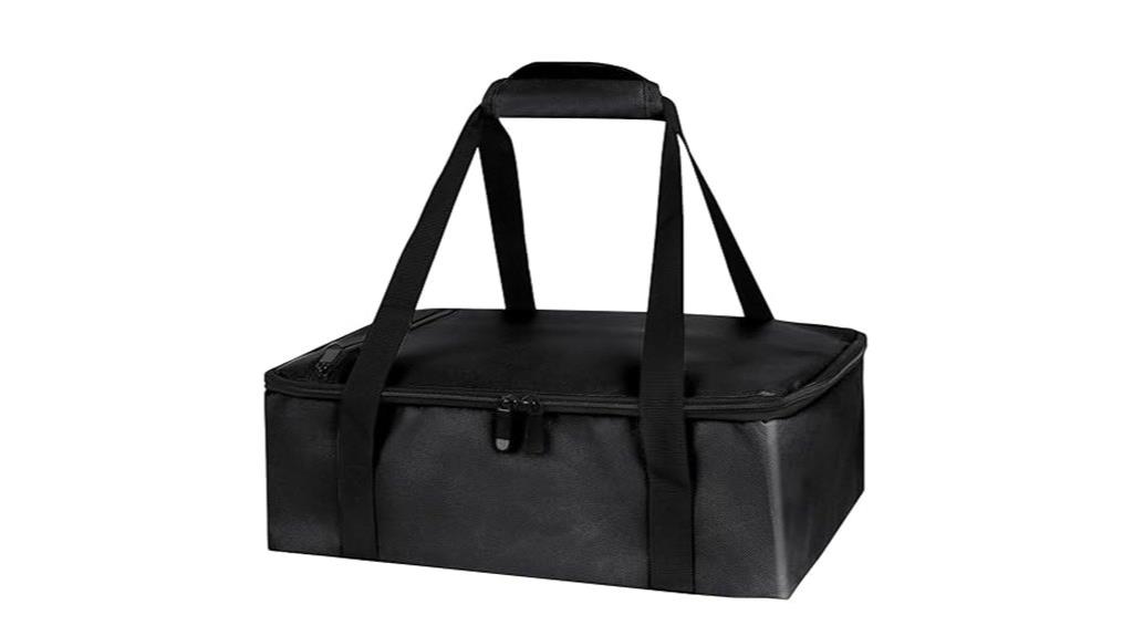 insulated casserole carrier bag