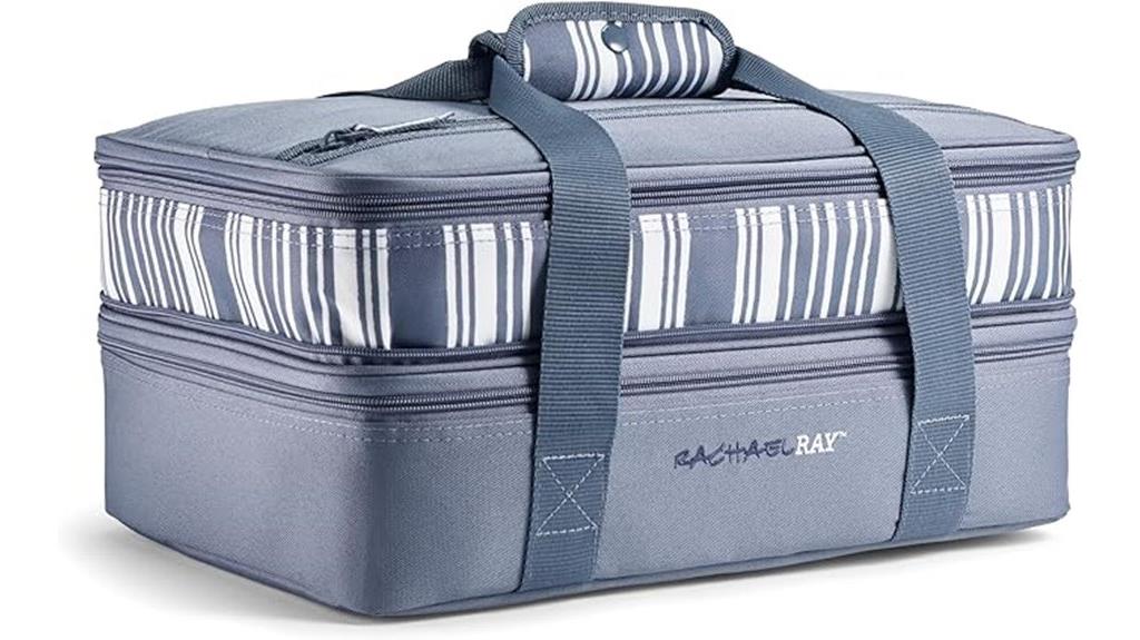 insulated food carrier bag