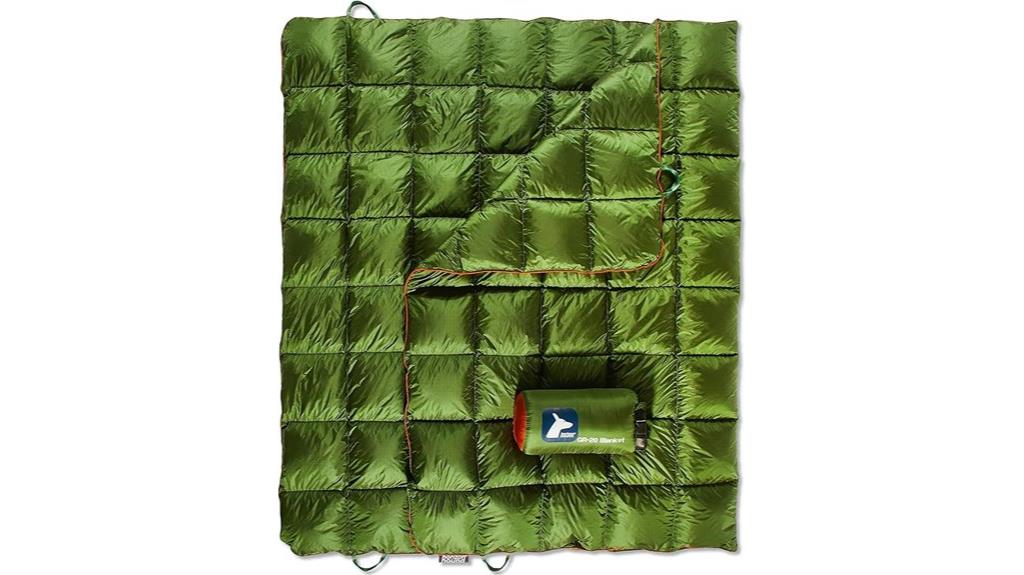 insulated lightweight outdoor blanket