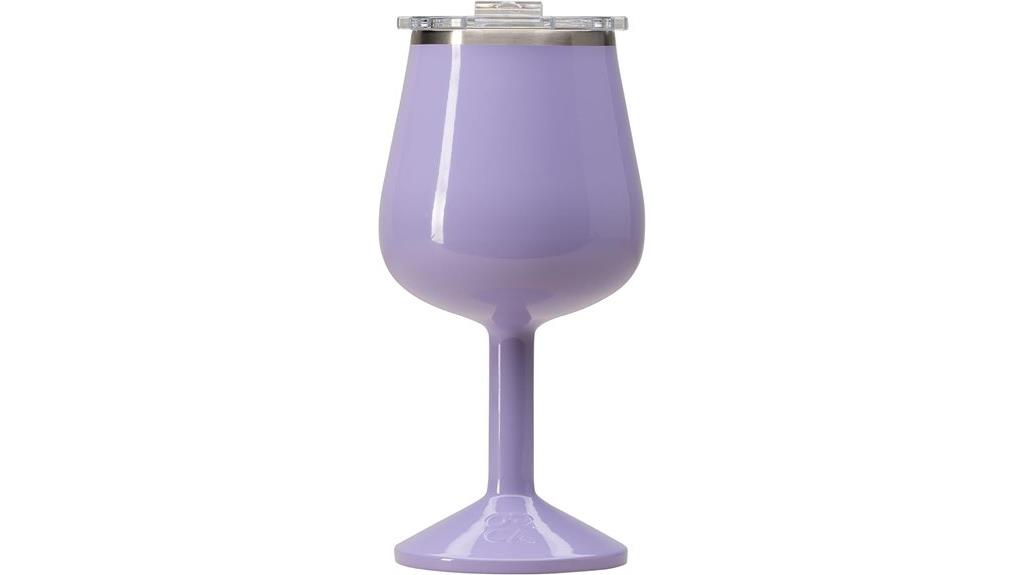 insulated stainless steel wine mug