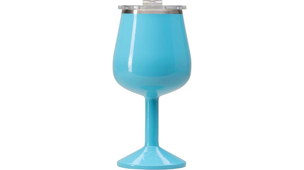 insulated stainless steel wine mug