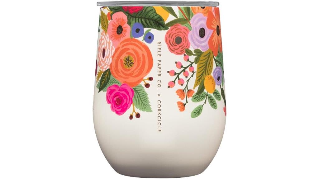insulated wine glass tumbler
