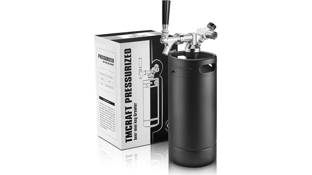 large 128oz growler tap