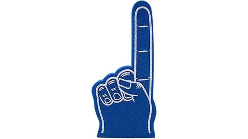 large 18 inch sports finger