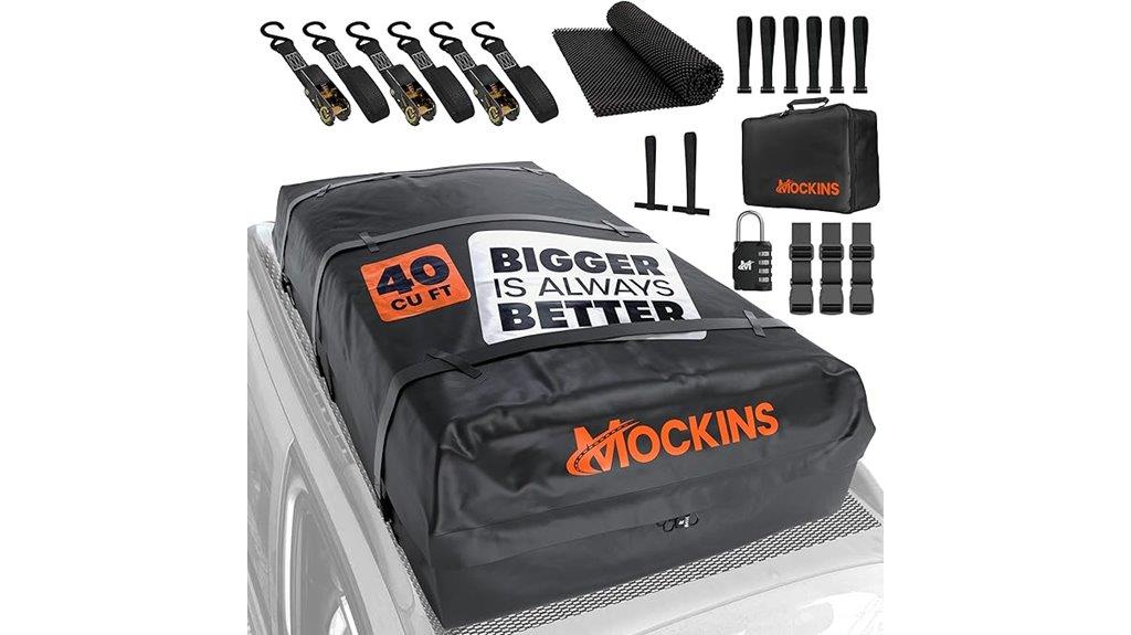 large car roof cargo bag