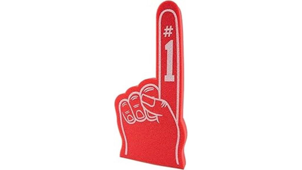 large foam hand