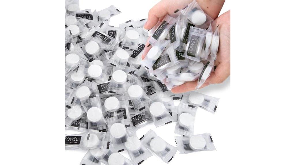 large pack of towels
