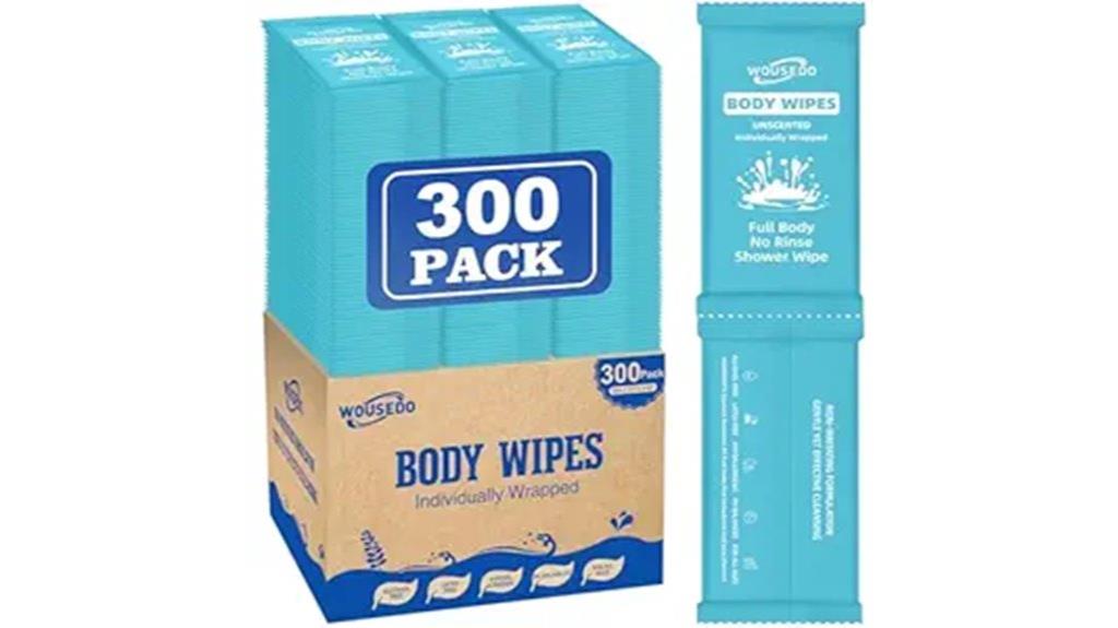 large soft travel wipes