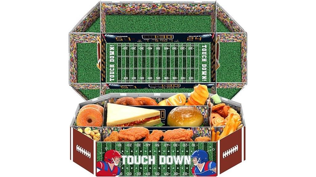 large stadium snack trays