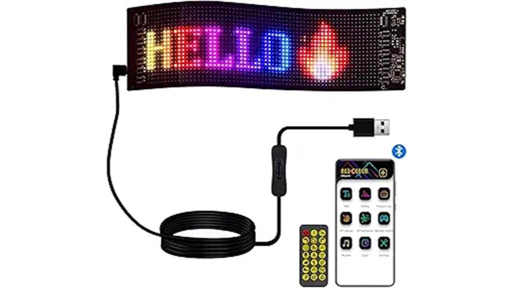 led car sign display