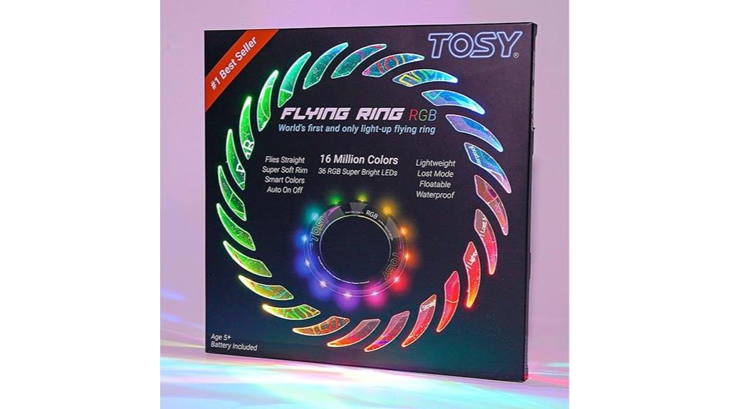 led light up flying ring