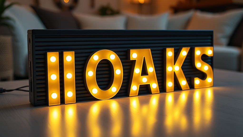 led marquee letter boards