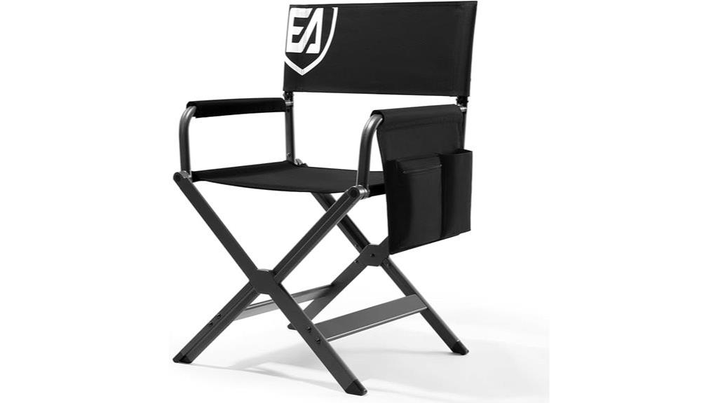 lightweight aluminum directors chair
