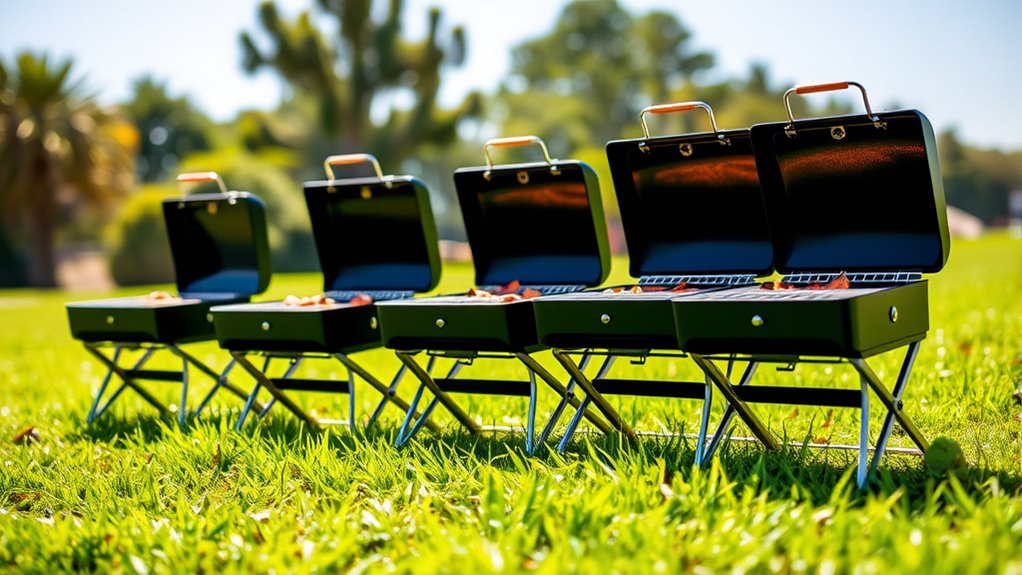 lightweight portable charcoal grills