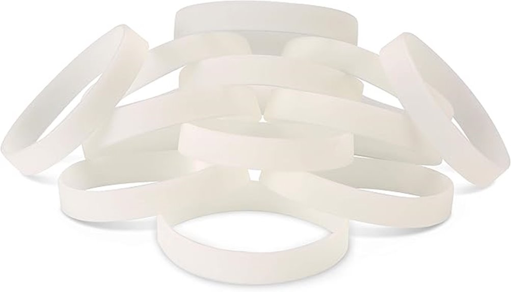 luminous silicone sports wristbands