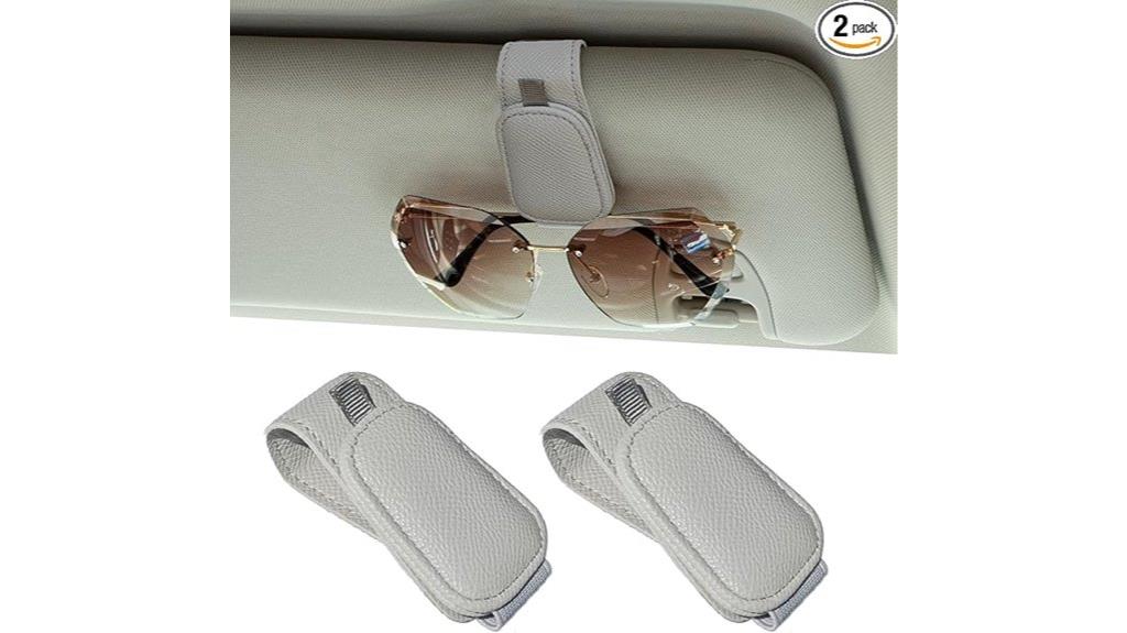 magnetic car visor holders
