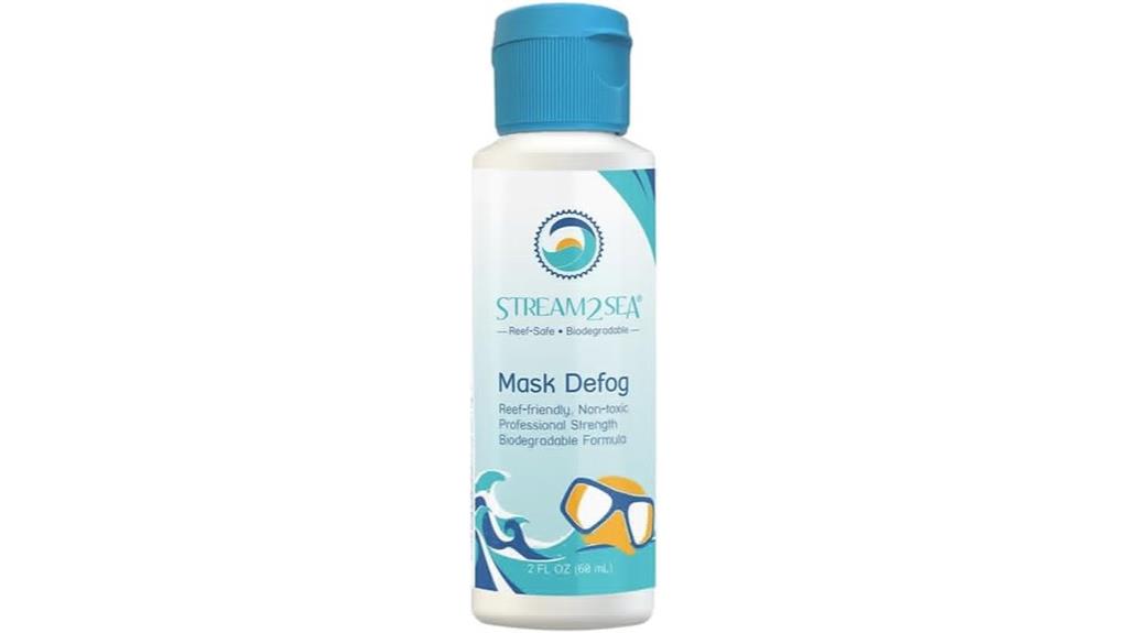 mask and goggles defogging