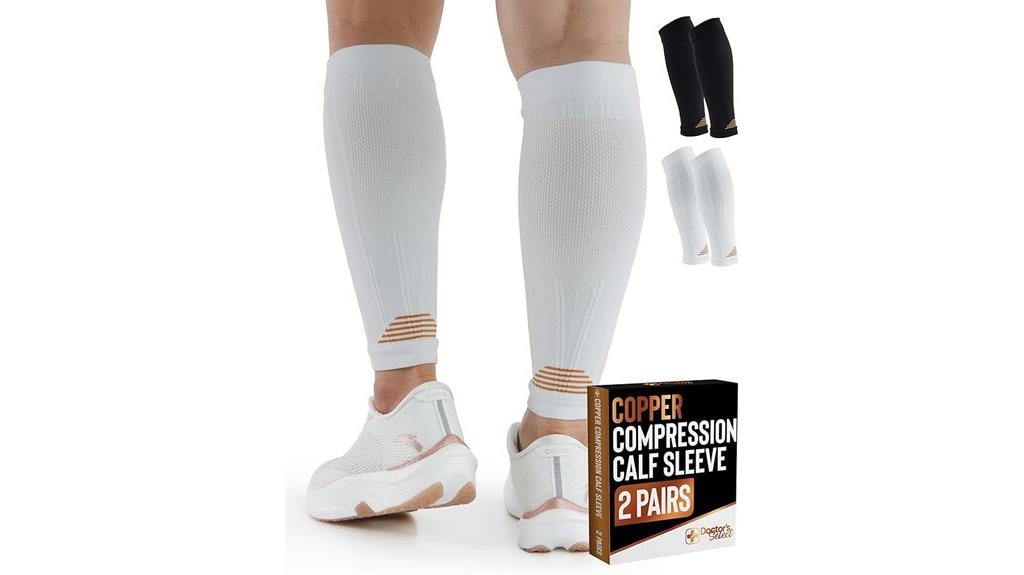 medical grade copper compression sleeves