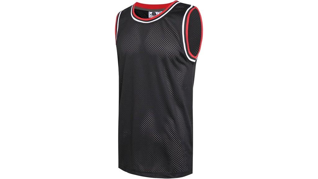 men s mesh basketball jersey