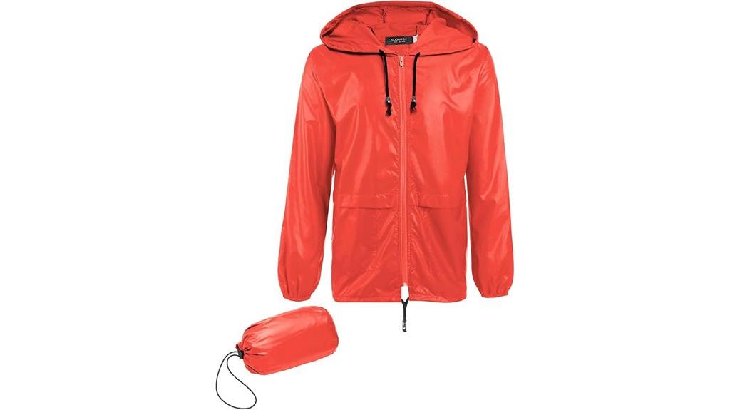 men s waterproof packable jacket