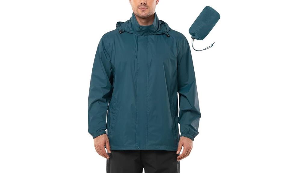 men s waterproof rain jacket