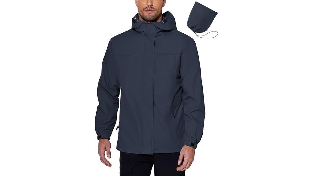men s waterproof rain jacket