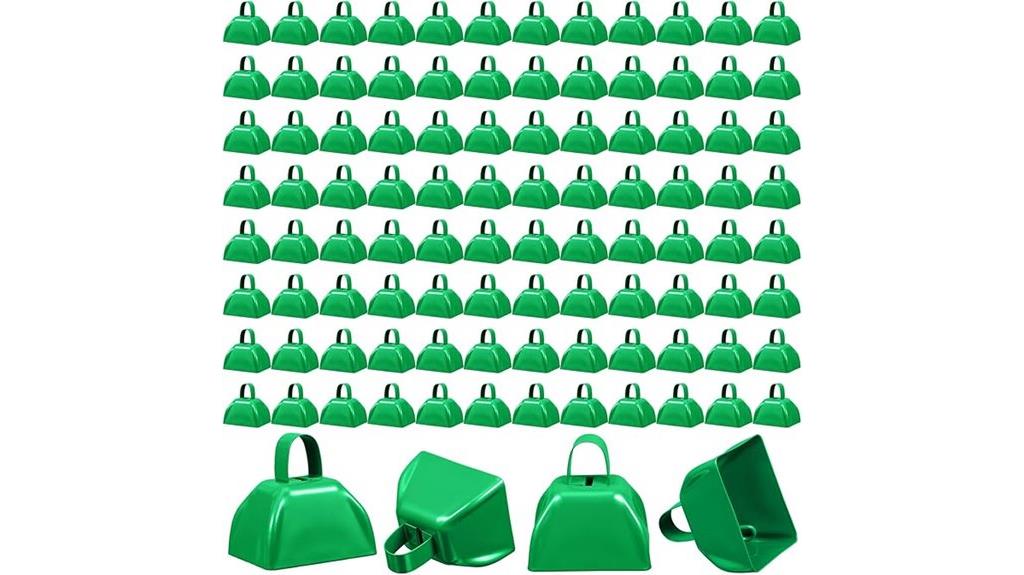 metal cowbell set