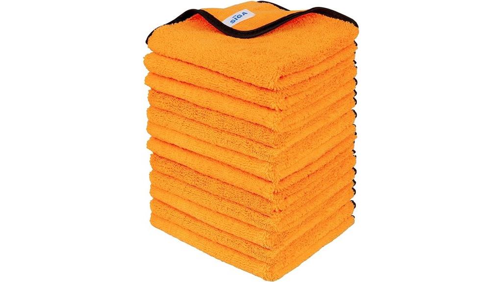 microfiber car detailing towels