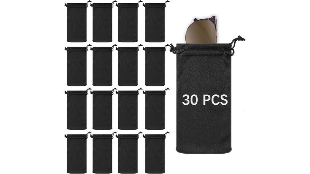 microfiber sunglasses pouch pack