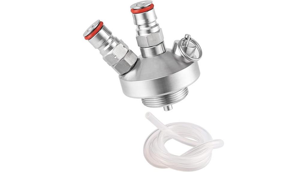 mini keg dispenser with beer hose