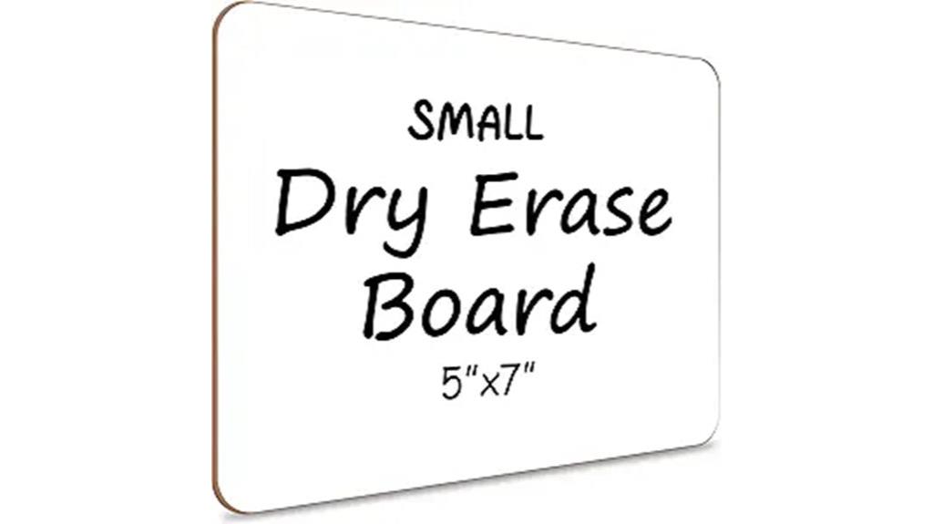 mini whiteboard for notes