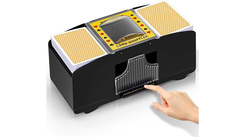 multi deck card shuffler