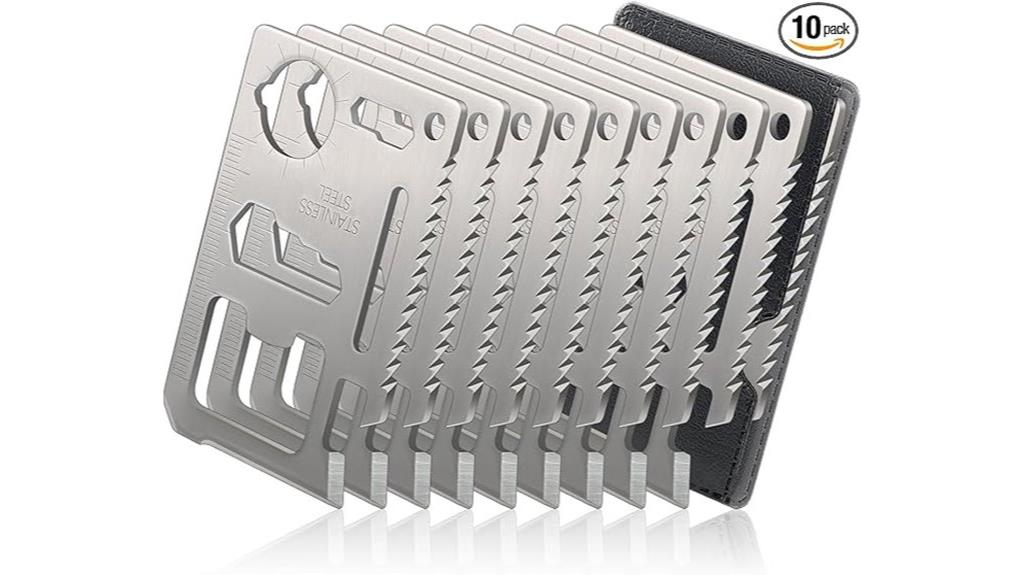 multi tool credit card pack