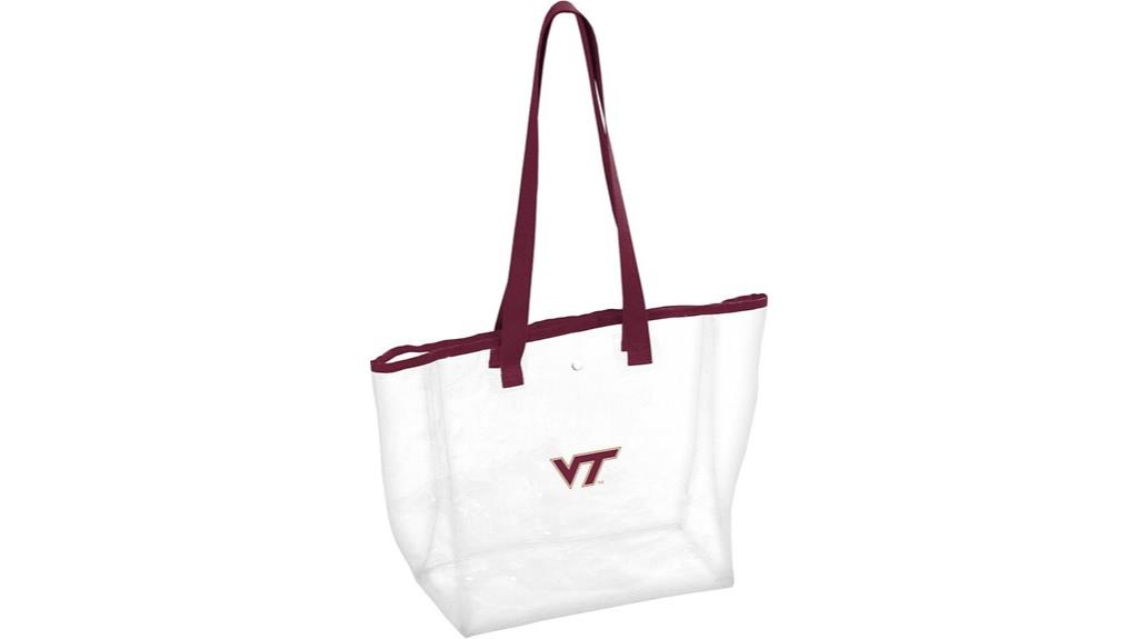 ncaa stadium clear tote
