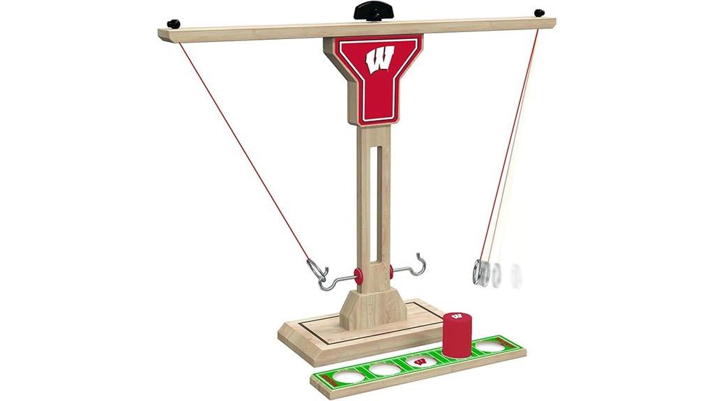 ncaa wooden ring swing