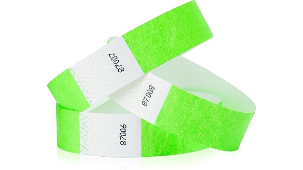 neon green wristbands bulk