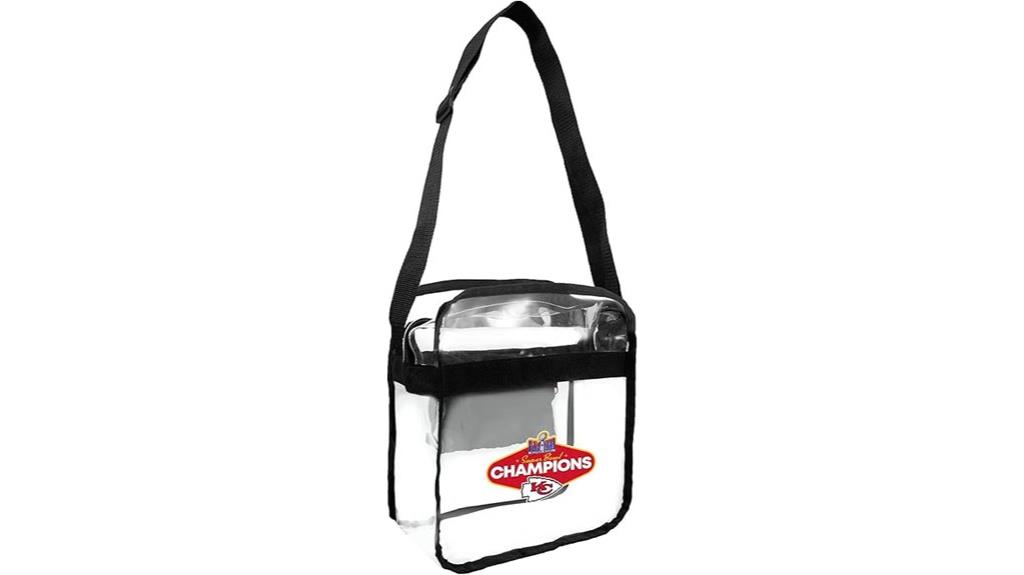 nfl clear crossbody bag