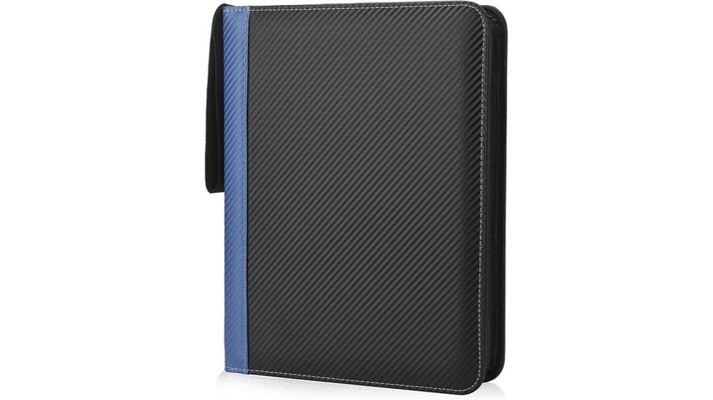 nine pocket card binder
