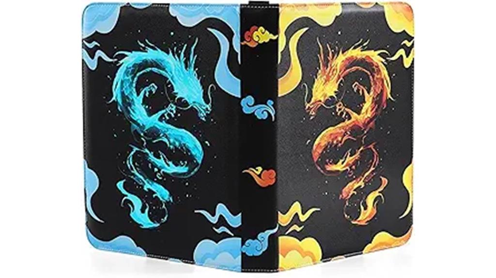 nine pocket trading card binder
