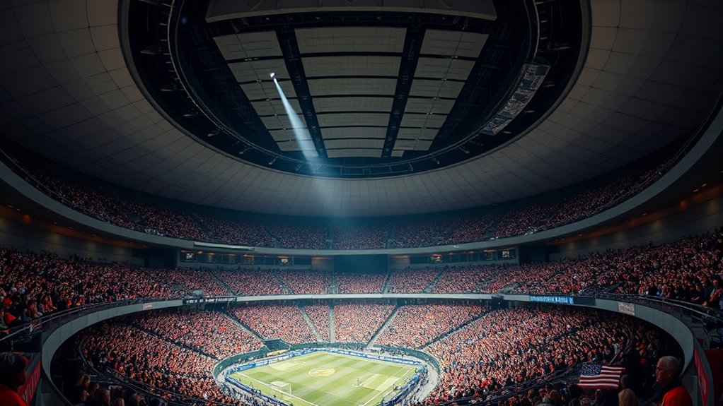 optimized stadium acoustic design