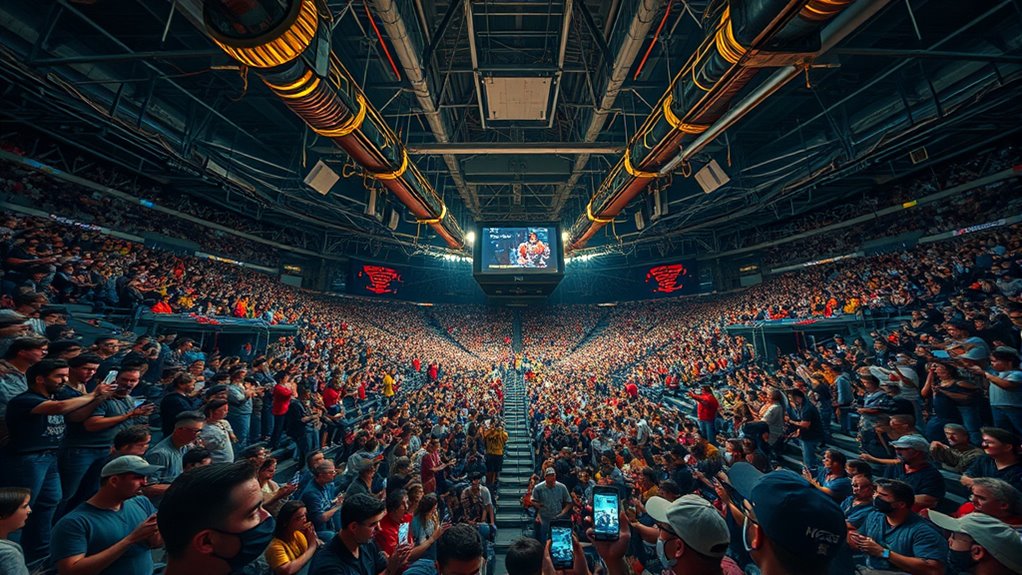 outdated stadium connectivity infrastructure