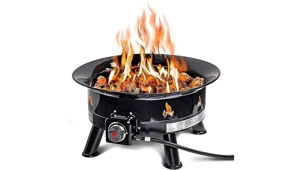 outdoor smokeless fire bowl