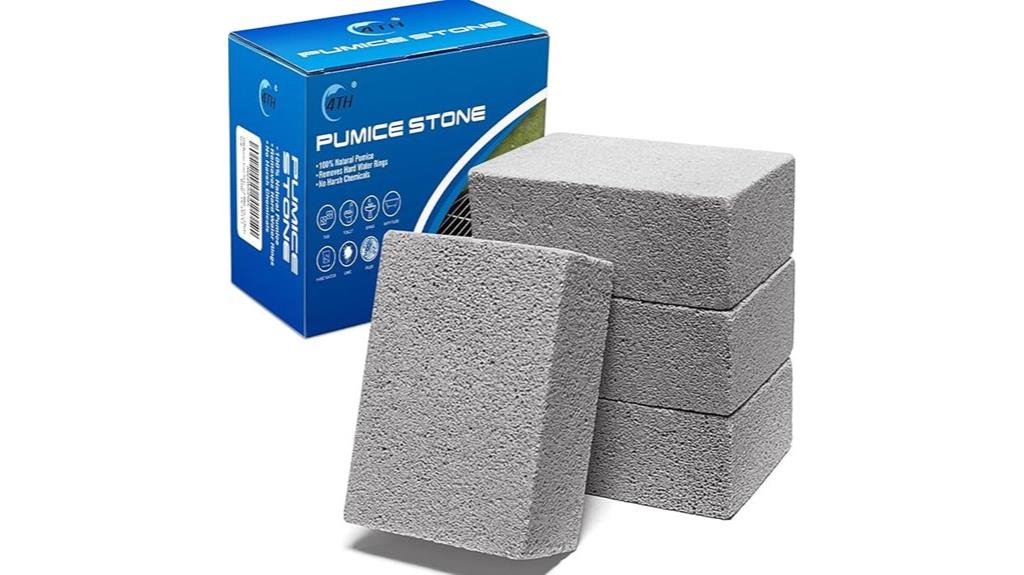 pack of four pumice stones