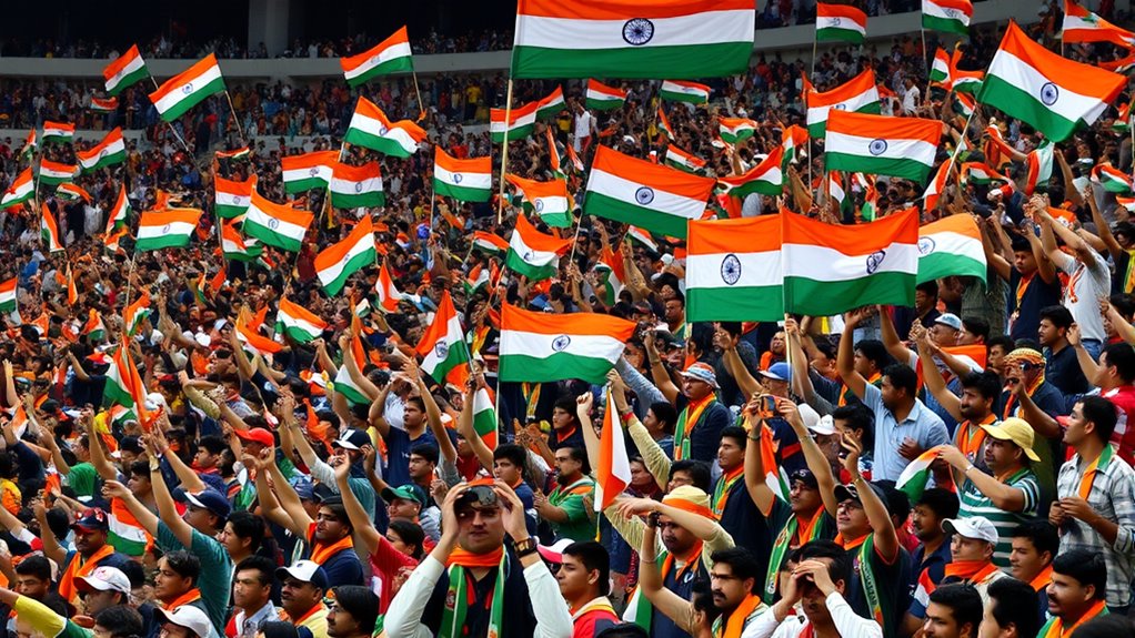 passionate organized cricket support