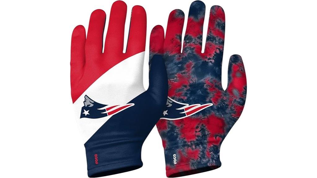 patriots reusable stretch gloves
