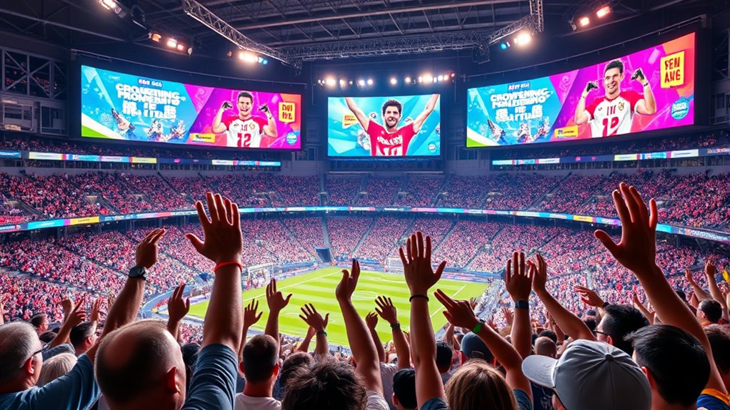 personalized digital stadium advertising